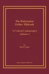 The Babylonian Esther Midrash cover