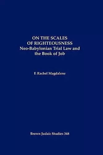 On the Scales of Righteousness cover