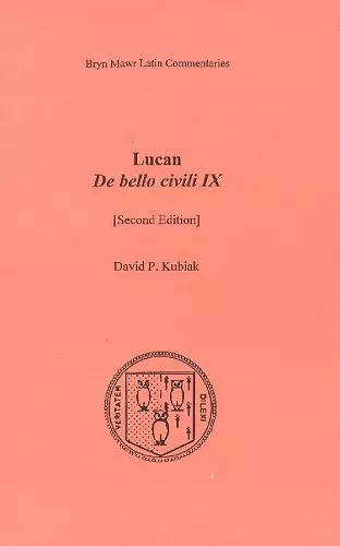 De bello civili IX cover