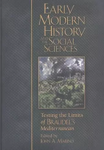 Early Modern History and the Social Sciences cover