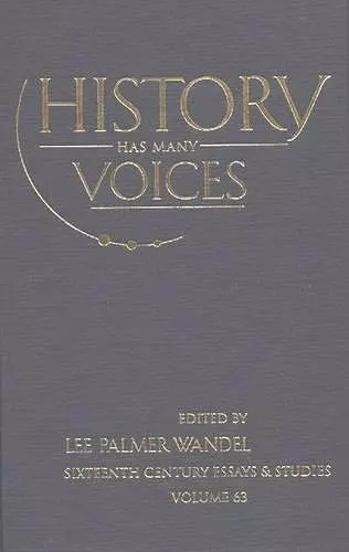 History Has Many Voices cover