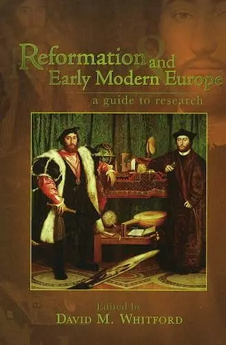 Reformation and Early Modern Europe cover