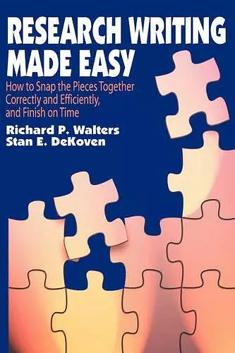 Research Writing Made Easy cover