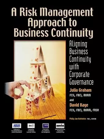 A Risk Management Approach to Business Continuity cover