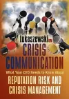 Lukaszewski on Crisis Communication cover