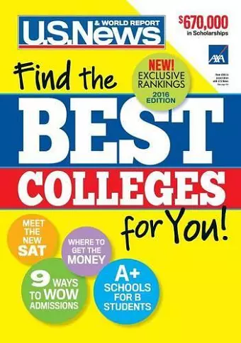 Best Colleges 2016 cover