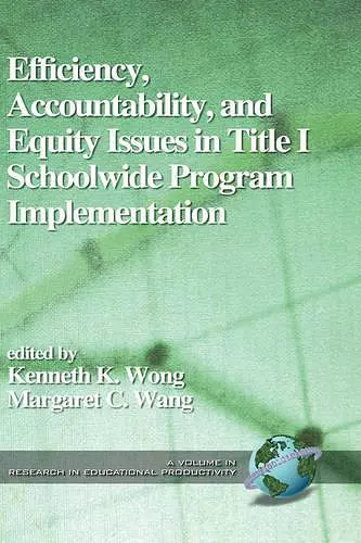 Accountability, Efficiency and Equity cover