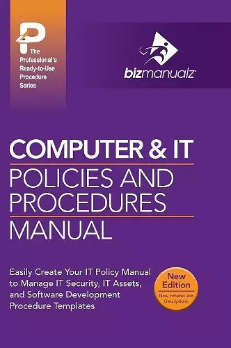 Computer & IT Policies and Procedures Manual cover