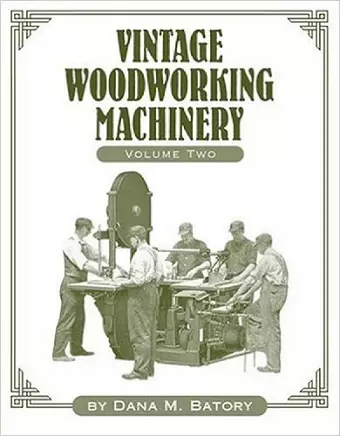 Vintage Woodworking Machinery cover