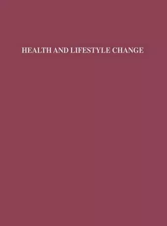 Health and Lifestyle Change cover