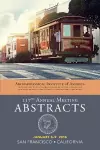 Archaeological Institute of America 117th Annual Meeting Abstracts, Volume 39 cover