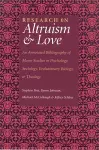 Research On Altruism & Love cover