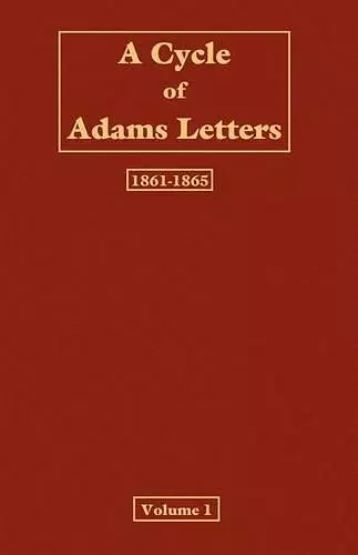 A Cycle of Adams letters - Volume 1 cover