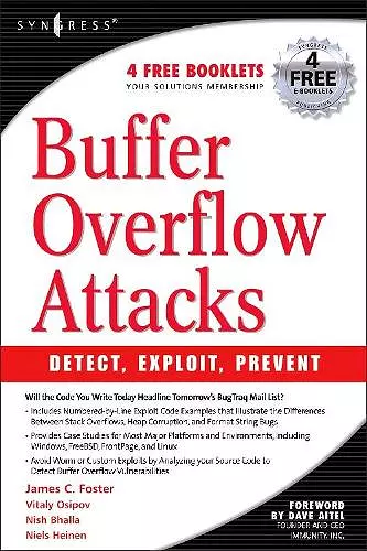 Buffer Overflow Attacks cover