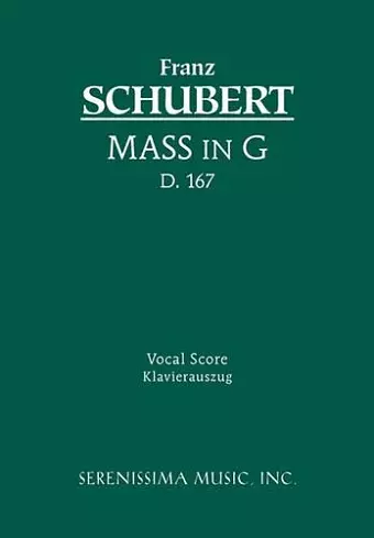 Mass in G, D.167 cover