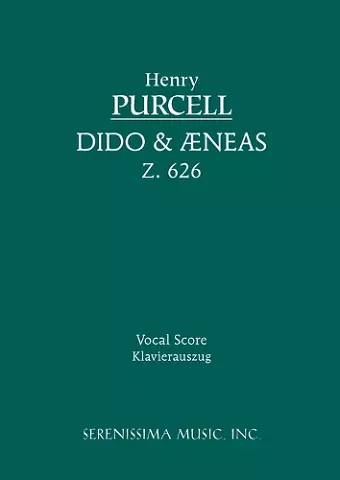 Dido and Aeneas, Z.626 cover