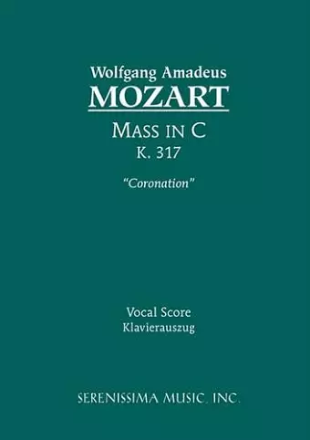 Mass in C major 'Coronation', K.317 cover