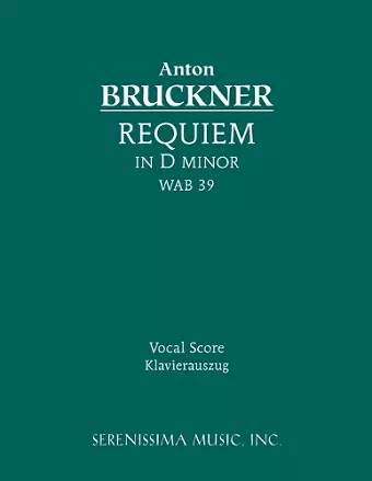 Requiem in D minor, WAB 39 cover