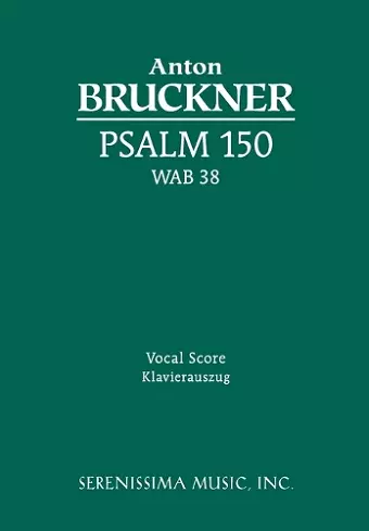 Psalm 150, WAB 38 cover