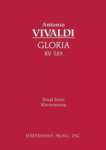 Gloria, RV 589 cover