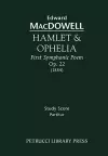 Hamlet & Ophelia, Op. 22 - Study Score cover