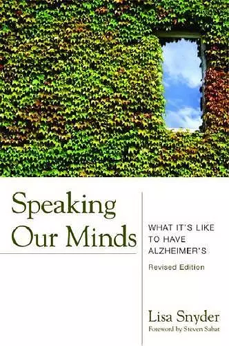 Speaking Our Minds cover