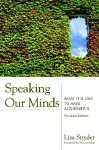 Speaking Our Minds cover