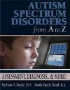 Autism Spectrum Disorders from A to Z cover