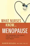 What Nurses Know...Menopause cover