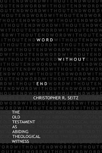 Word Without End cover