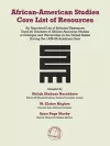 African-American Studies Core List of Resources cover