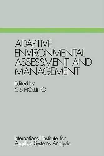 Adaptive Environmental Assessment and Management cover