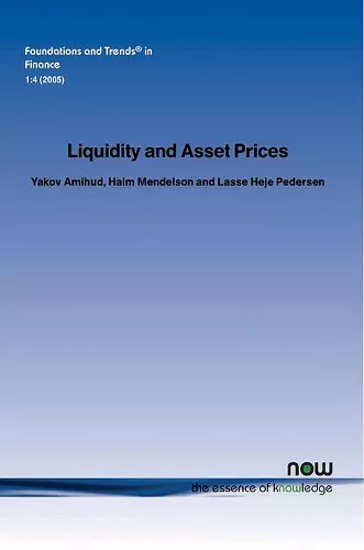 Liquidity and Asset Prices cover