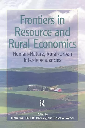 Frontiers in Resource and Rural Economics cover