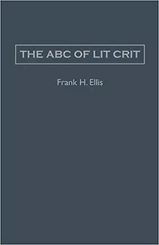 The Abc Of Lit Crit cover