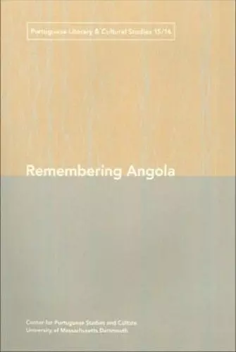 Remembering Angola cover