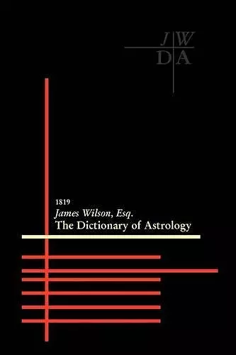 Dictionary of Astrology cover