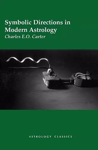 Symbolic Directions in Modern Astrology cover