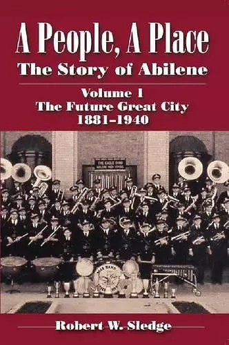 A People, A Place (Vol. 1: The Future Great City) cover