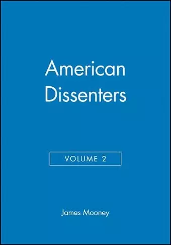 American Dissenters, Volume 2 cover