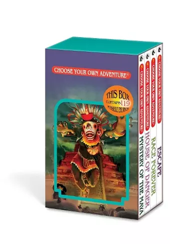 Choose Your Own Adventure 4-Book Boxed Set #2 (Mystery of the Maya, House Of Danger, Race Forever, Escape) cover