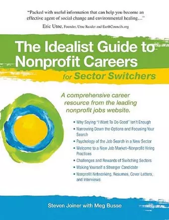 The Idealist Guide to Nonprofit Careers for Sector Switchers cover