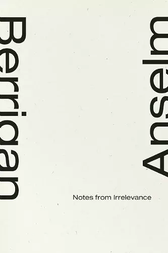 Notes From Irrelevance cover