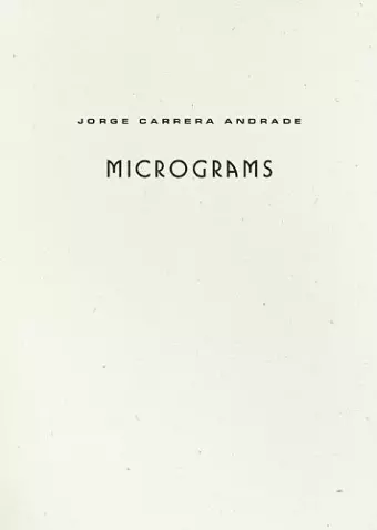 Micrograms cover