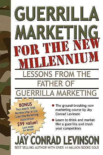 Guerrilla Marketing for the New Millennium cover