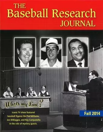 Baseball Research Journal (BRJ), Volume 43 #2 cover