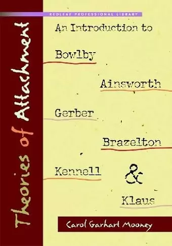 Theories of Attachment cover