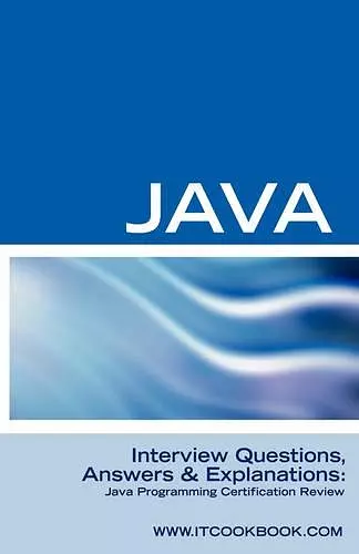 Java Interview Questions cover