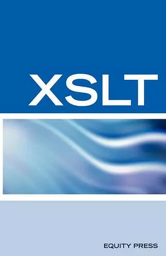 XSLT Interview Questions, Answers, and Certification cover