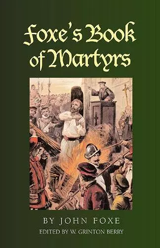 Foxe's Book of Martyrs cover
